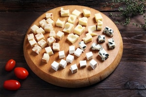 Preparazione Albero di Natale ai formaggi - Fase 1