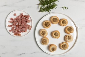 Preparazione Bignè con cubetti di zampone e crema di lenticchie - Fase 2
