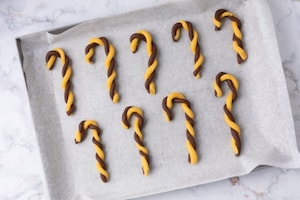 Preparazione Biscotti di Natale Candy Cane - Fase 5