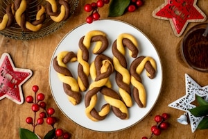 Preparazione Biscotti di Natale Candy Cane - Fase 5