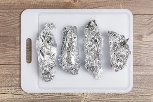 Preparazione Calamari ripieni con pisellini - Fase 4