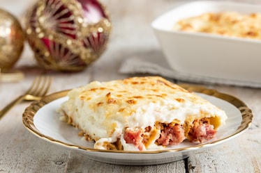 Cannelloni alle lenticchie e cotechino