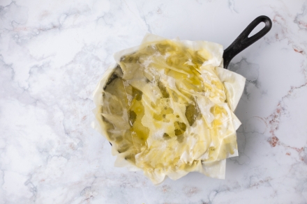 Preparazione Chicken pie - Fase 3 Preparazione Chicken pie - Fase 3