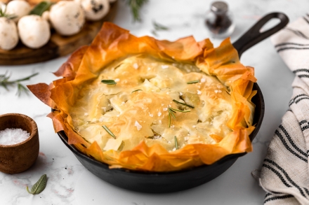 Preparazione Chicken pie - Fase 5 Preparazione Chicken pie - Fase 5