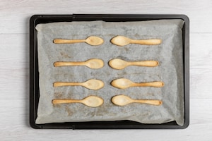 Preparazione Cucchiaini di sfoglia alla crema di ceci e salmone - Fase 2