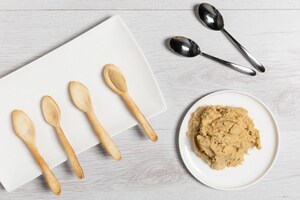Preparazione Cucchiaini di sfoglia alla crema di ceci e salmone - Fase 3