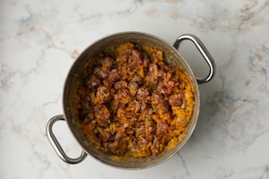 Preparazione Gramigna alla salsiccia - Fase 1