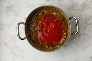 Preparazione Gramigna alla salsiccia - Fase 2