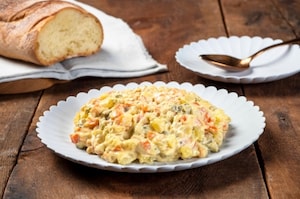 Preparazione Insalata russa con salsa tonnata - Fase 3