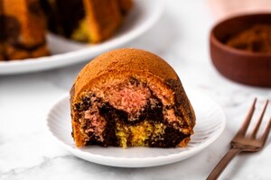 Preparazione Neapolitan bundt cake - Fase 5