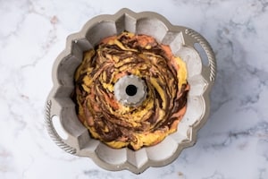 Preparazione Neapolitan bundt cake - Fase 4