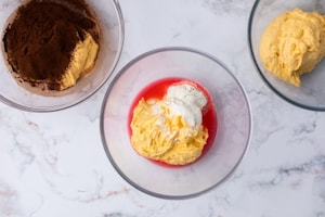Preparazione Neapolitan bundt cake - Fase 2