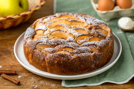 Preparazione Torta di mele e mascarpone - Fase 3 Preparazione Torta di mele e mascarpone - Fase 3