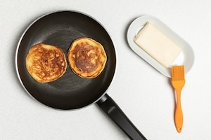 Preparazione Pancake alla ricotta  - Fase 2