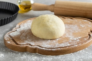 Preparazione Pasta brisée senza burro - Fase 2