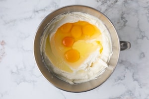 Preparazione Cheesecake basca - Fase 1