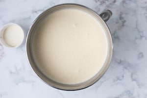 Preparazione Cheesecake basca - Fase 2