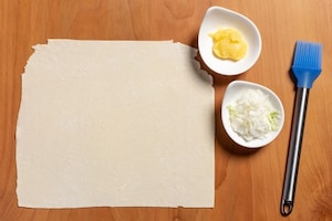 Preparazione Pancake cinesi al cipollotto - Fase 2