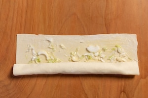 Preparazione Pancake cinesi al cipollotto - Fase 3