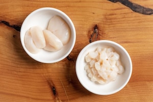 Preparazione Riso d'oro con zafferano, capesante e salsa XO - Fase 1