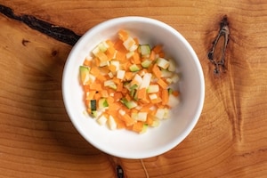 Preparazione Riso d'oro con zafferano, capesante e salsa XO - Fase 2