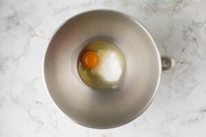 Preparazione Ciambelline alla crema Baci Perugina - Fase 1