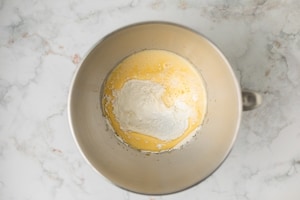 Preparazione Ciambelline alla crema Baci Perugina - Fase 1