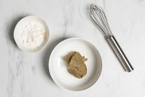 Preparazione Mousse di mortadella e pistacchi - Fase 1