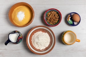 Preparazione Pan de maiz - Fase 1