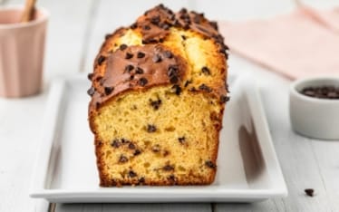 Plumcake alla ricotta e gocce di cioccolato