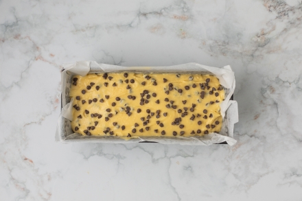 Preparazione Plumcake alla ricotta e gocce di cioccolato - Fase 3 Preparazione Plumcake alla ricotta e gocce di cioccolato - Fase 3