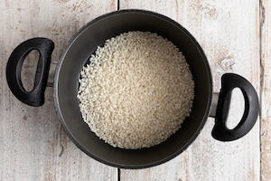 Preparazione Risotto alla barbabietola e gorgonzola - Fase 2