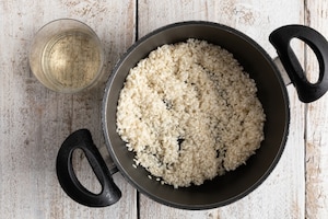 Preparazione Risotto alla barbabietola e gorgonzola - Fase 2