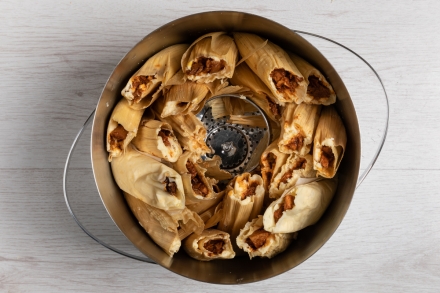 Preparazione Tamales - Fase 9 Preparazione Tamales - Fase 9