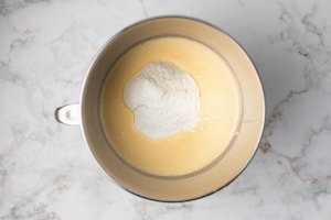 Preparazione Torta Nua alla crema di pistacchio - Fase 2