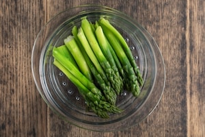 Preparazione Uovo d'oca con asparagi - Fase 2