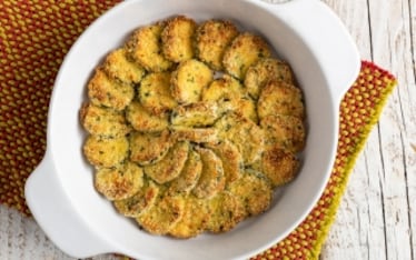 Zucchine al forno con il panko
