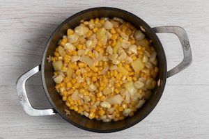 Preparazione Zuppa di mais - Fase 1