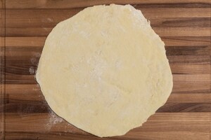 Preparazione Calzoni di kamut con asparagi e uovo - Fase 4