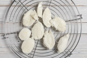 Preparazione Calzoni di kamut con asparagi e uovo - Fase 3