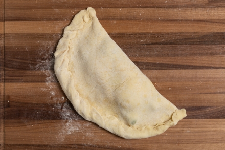 Preparazione Calzoni di kamut con asparagi e uovo - Fase 5 Preparazione Calzoni di kamut con asparagi e uovo - Fase 5