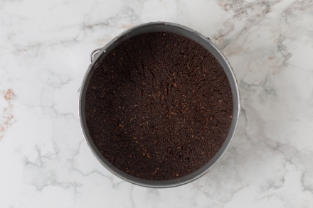 Preparazione Cheesecake al pistacchio - Fase 1 Preparazione Cheesecake al pistacchio - Fase 1