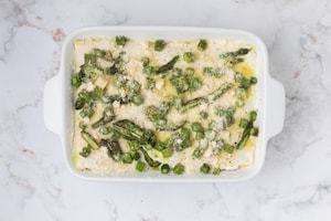 Preparazione Lasagne agli asparagi - Fase 2
