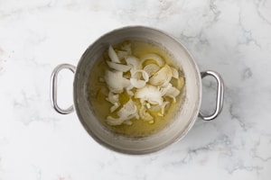 Preparazione Pasta e piselli - Fase 1