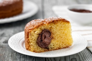 Preparazione Torta facilissima alla Nutella - Fase 3