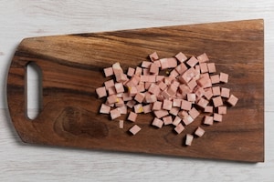 Preparazione Insalata di pasta con zucchine alla scapece e mortadella - Fase 2