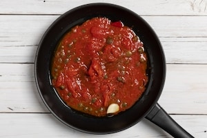 Preparazione Pasta alla puttanesca - Fase 1