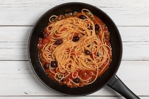 Preparazione Pasta alla puttanesca - Fase 2