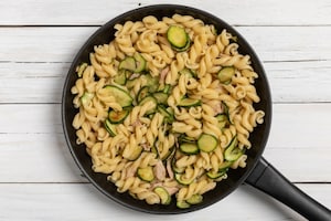 Preparazione Pasta tonno e zucchine - Fase 2