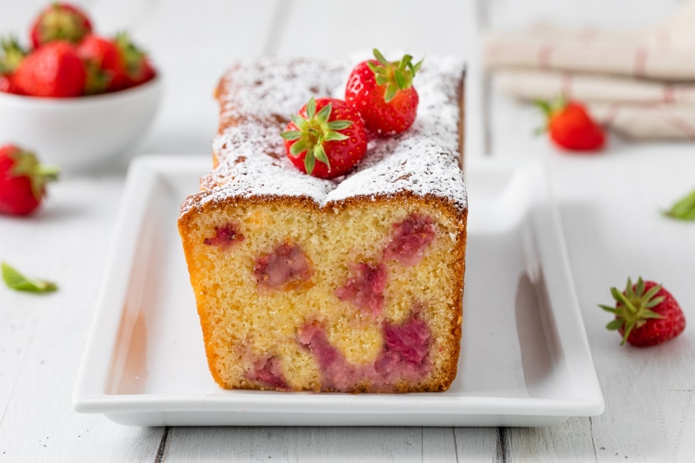 Plumcake alle fragole ricetta